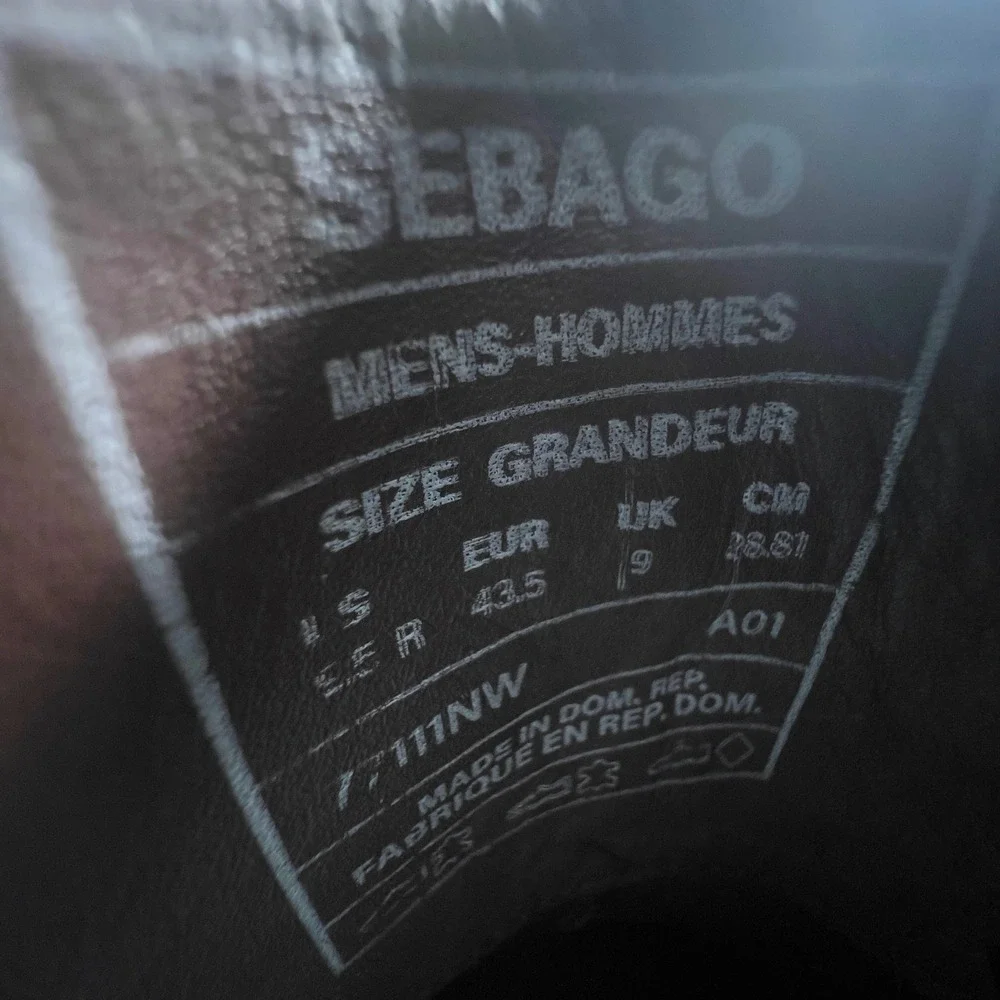 Sebago suede moccasin